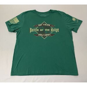 Grunt Style Battle of the Bulge Body Stacking World Chomps Green T Shirt Mens XL